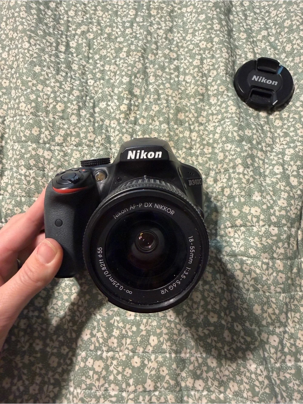 Nikon D3400 DSLR Camera in Black